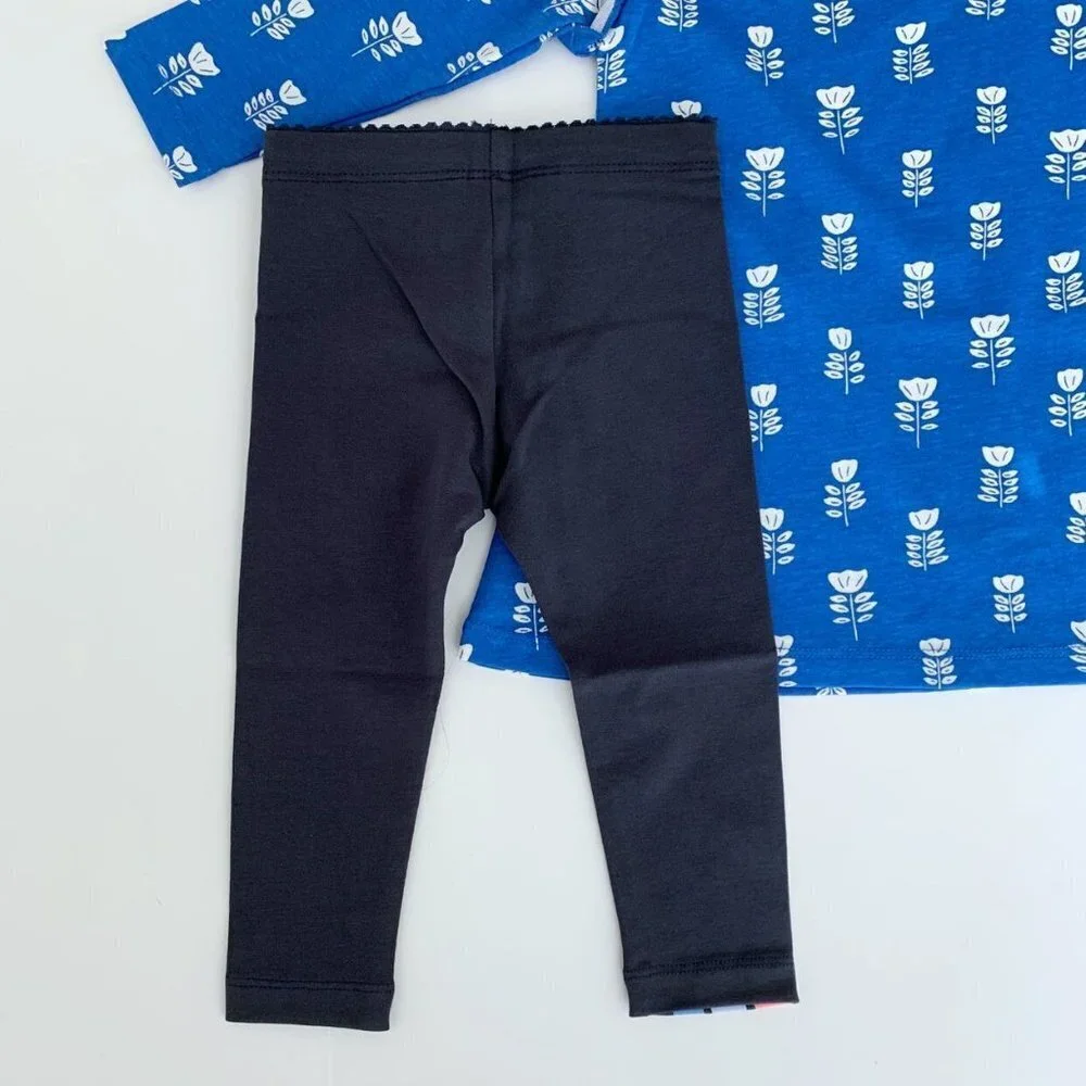 Tea Collection Baby Girl Set 9-12 Months